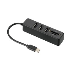 ＵＳＢ　ＴｙｐｅＣハブ（カードリーダー付）