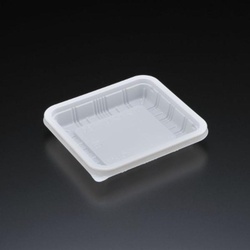 スミ サンドイッチ容器 エスコン UL-80 本体 白