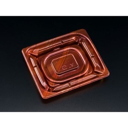 リスパック 惣菜容器 バイオカップ 優枠 13-11B ルミナスレッド 本体