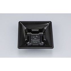 シーピー化成 どんぶり容器 BFツイスト15-15 黒 本体 発泡