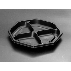 リスパック 饗膳 八角20 中皿4 黒