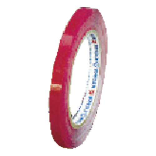 【廃番商品】バッグシーリングテープ9mm×100m　赤　【共和 エコットテープ ９ｍｍｘ１００ｍ 赤】