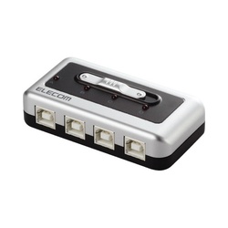 ＵＳＢ切替器　Ｕ２ＳＷ−Ｔ４　手動　４ポート