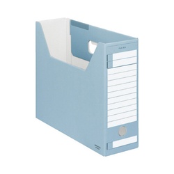 ファイルボックス　Ｄタイプ　Ａ４横　青