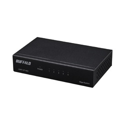 Ｇｉｇａスイッチ　５ポート　電源外付　金属筐体