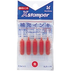 補充インキ　ＸＬＲ−１１Ｎ　朱　３パック入
