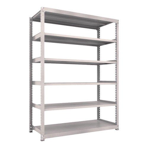 ＴＲＵＳＣＯ スチールラック Ｍ3型中量棚 1800×721×2400mm 6段 単体 ネオグレー M38676