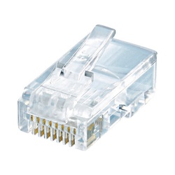 カテゴリ５Ｅ用コネクタ　単線用　ＲＪ−４５　１０個
