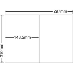 ナナコピー　マルチタイプ　Ａ４　２面　５００枚