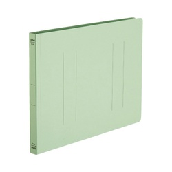 ｉｉｍｏ　フラットファイル　Ａ４横　緑　１０冊