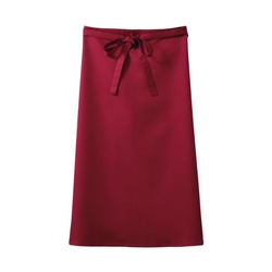 ロングエプロン サロンエプロン 兼用 ワイン フリーサイズ 住商モンブラン