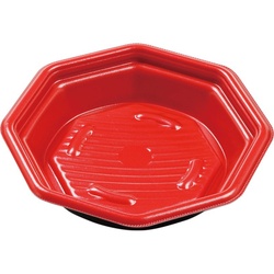 惣菜容器 MFPグラブ八角 20-20(40) 本体 M赤黒 エフピコ