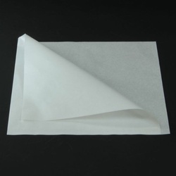 ほぼ油が染み出さないバーガー袋(白) 200角 睦化学工業