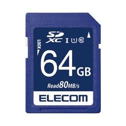ＳＤＸＣカード　ＵＨＳ−Ｉ　Ｕ１　６４ＧＢ