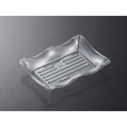 中央化学 刺身容器 C-APG 磯波 4-1 本体