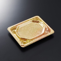 中央化学 刺身容器 BCF 宝台 15-12 風光G-BK 本体