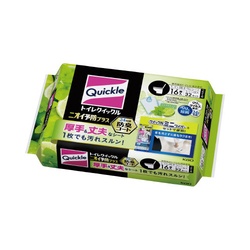 トイレクイックルニオイ予防シトラス詰替１６枚×１２