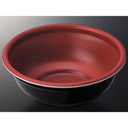 中央化学 どんぶり容器 どんぶり 小 赤-ねごろ 本体 発泡