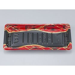 惣菜容器 BFデリスタ23-11 絹小町赤 本体 シーピー化成