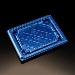 リスパック 寿司容器 バイオ板長 2-3B ステラブルー 本体