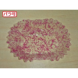 セイコー おかずカップ ラミケースOPP小判10号雲龍(赤) 500枚