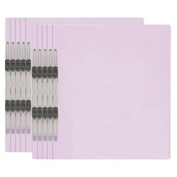 エコノミーフラットファイルＡ４縦　紫　１０冊×３