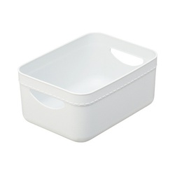 ＴＥＮＭＡ　やわらか収納ケース　ハーフ浅　Ｗ（ホワ