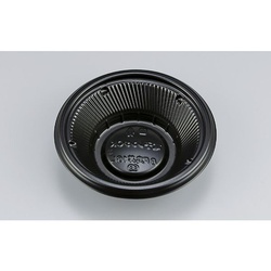 シーピー化成 どんぶり容器 BF丸丼16L 黒 本体