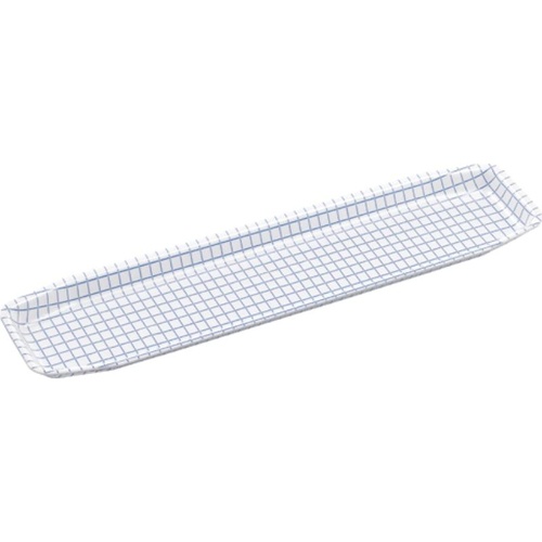 鮮魚トレー M-85 ブルーチェック W エフピコ