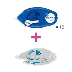 ノリノプロ　しっかり貼れる　本体１０個＋詰替１個