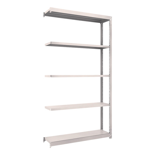 ＴＲＵＳＣＯ スチールラック Ｍ1.5型軽中量棚 1160×295×2100mm 5段連結 ネオグレー M1.57435B