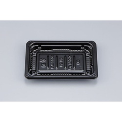 惣菜容器 BFデリスタ15-10 黒 本体 シーピー化成