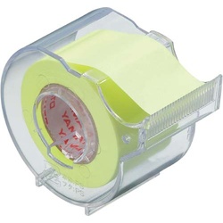 メモックロールテープ　２５ｍｍ　レモン　１巻入