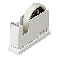 【廃番商品】テープカッター　スチール紙管用　1インチ、3インチ　【ＯＰ テープカッター 白】