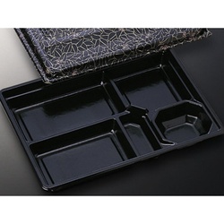 中央化学 仕出し弁当容器 HS 仕切-37 花小舞 共付 蓋セット