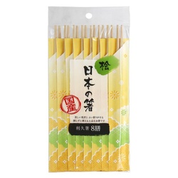 割箸 日本の箸 桧利久箸 8膳 大和物産