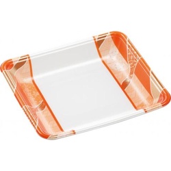 発泡トレー FLB-A17-30 鮮彩オレンジ エフピコ