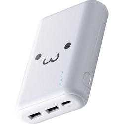 モバイルバッテリー／１００５０ｍＡｈ／３．６Ａ／顔