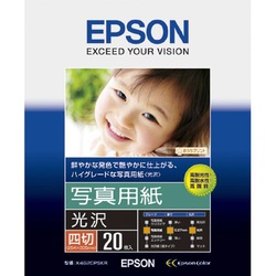 Ｋ４Ｇ２０ＰＳＫＲ　写真用紙＜光沢＞　四切／２０枚