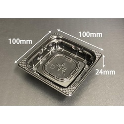 惣菜容器 バイオ 彩菜10B 黒 リスパック