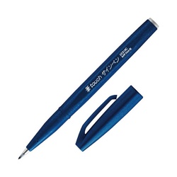 筆タッチサインペン　ブルーブラック　１０セット