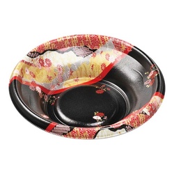 エフピコ どんぶり容器 MFP-丸丼18(V1)本体 花錦