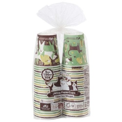 紙コップ サンナップ JWドッグペーパーカップ 5オンス 150ml 50p