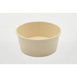 パックスタイル スープカップ 耐熱紙カップ650 未晒 本体