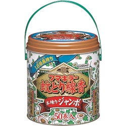 蚊とり線香本練りジャンボ　５０巻×３缶