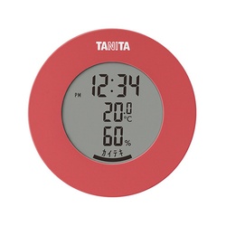 デジタル温湿度計　ピンク　ＴＴ−５８５ーＰＫ