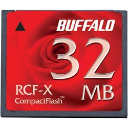 コンパクトフラッシュカード　３２ＭＢ×３