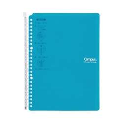 キャンパスバインダースマートリング６０　Ｂ５　青緑