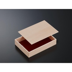 折箱 寿司折 2合 木目 共蓋セット 中央化学