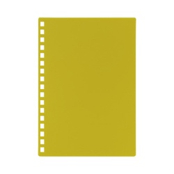 カスタマイズオープンリングノート表紙　マスタード